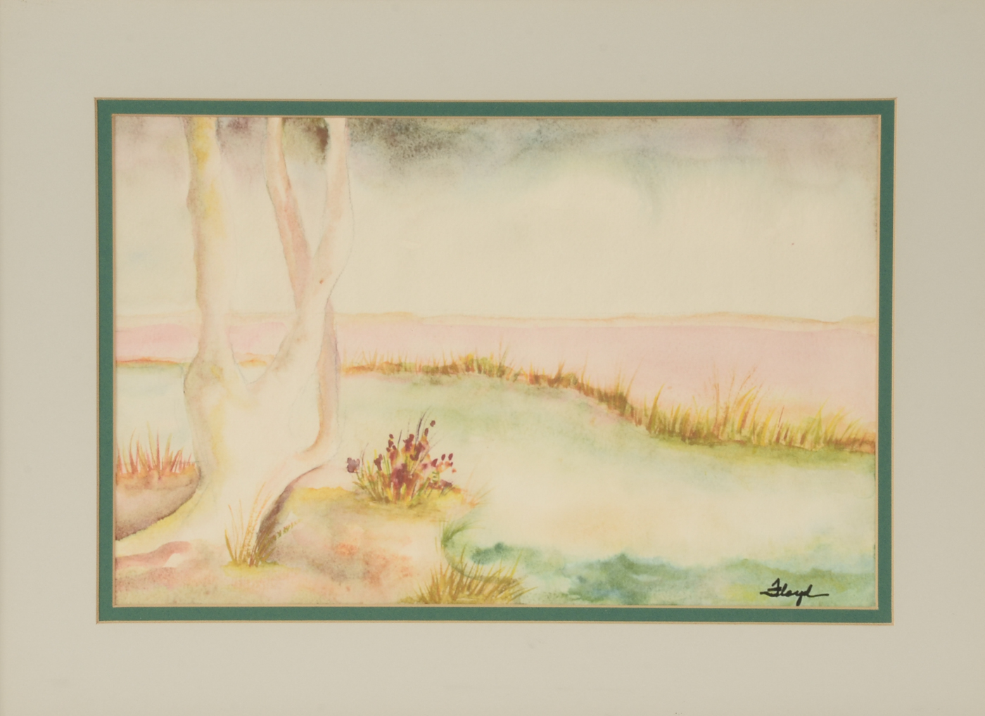 Floyd Original Watercolor Landscape