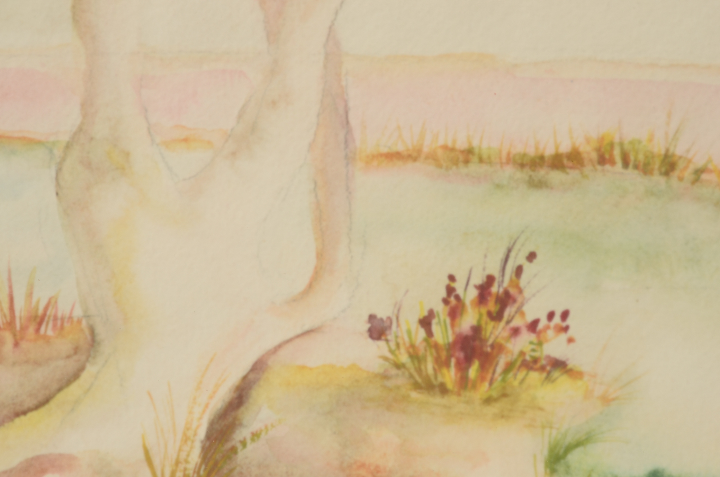 Floyd Original Watercolor Landscape