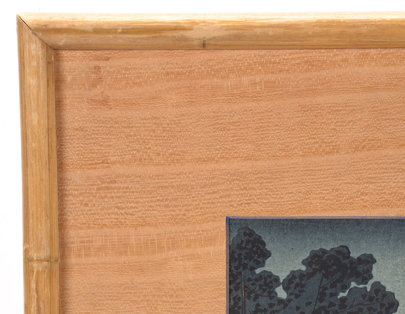 Woodblock Restrike after Utagawa Hiroshige I "The Monkey Bridge in Kai Privince"