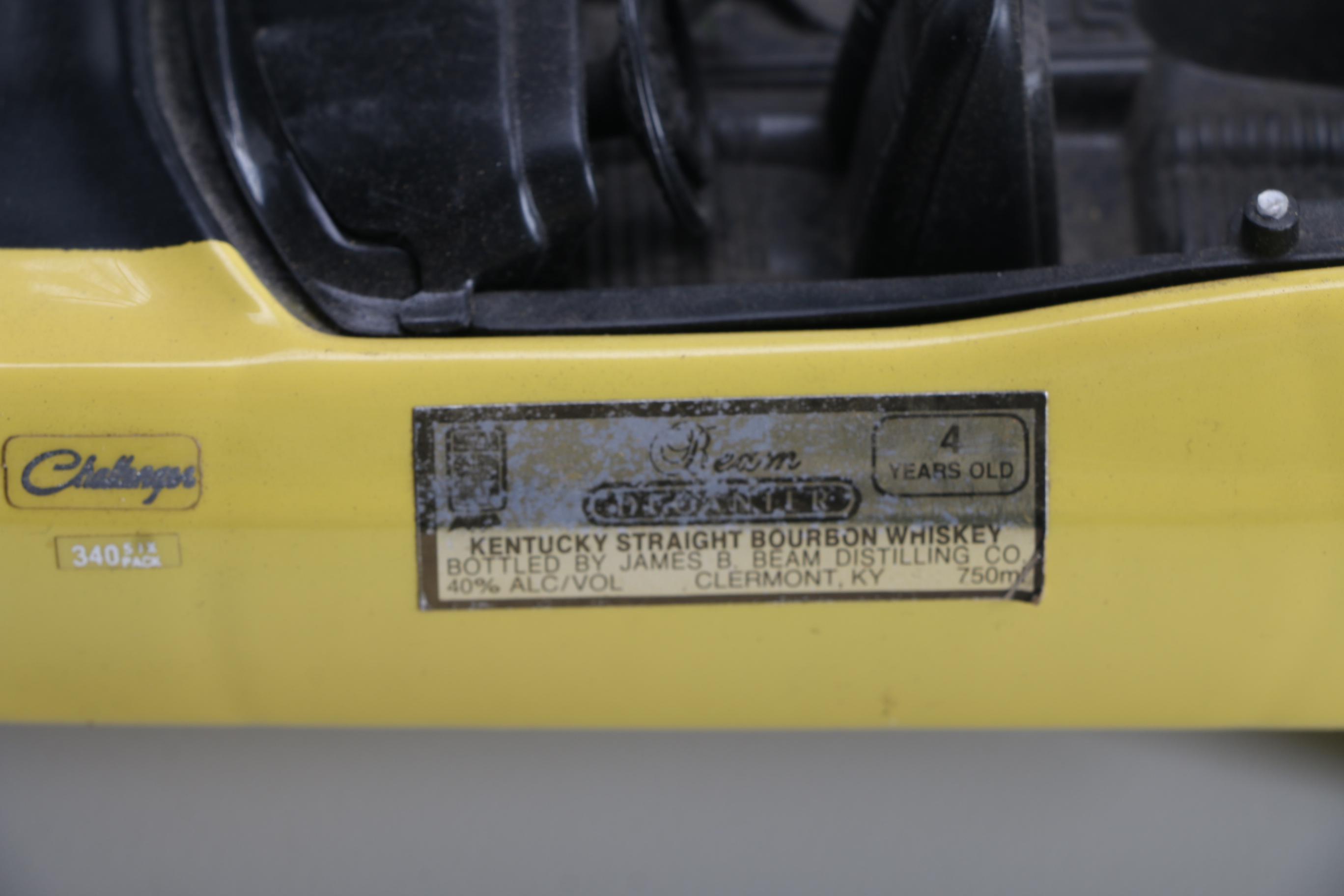 Jim Beam Dodge Hot Rod Decanter