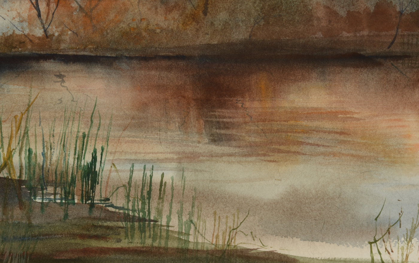 Druci Gault Original Watercolor Landscape