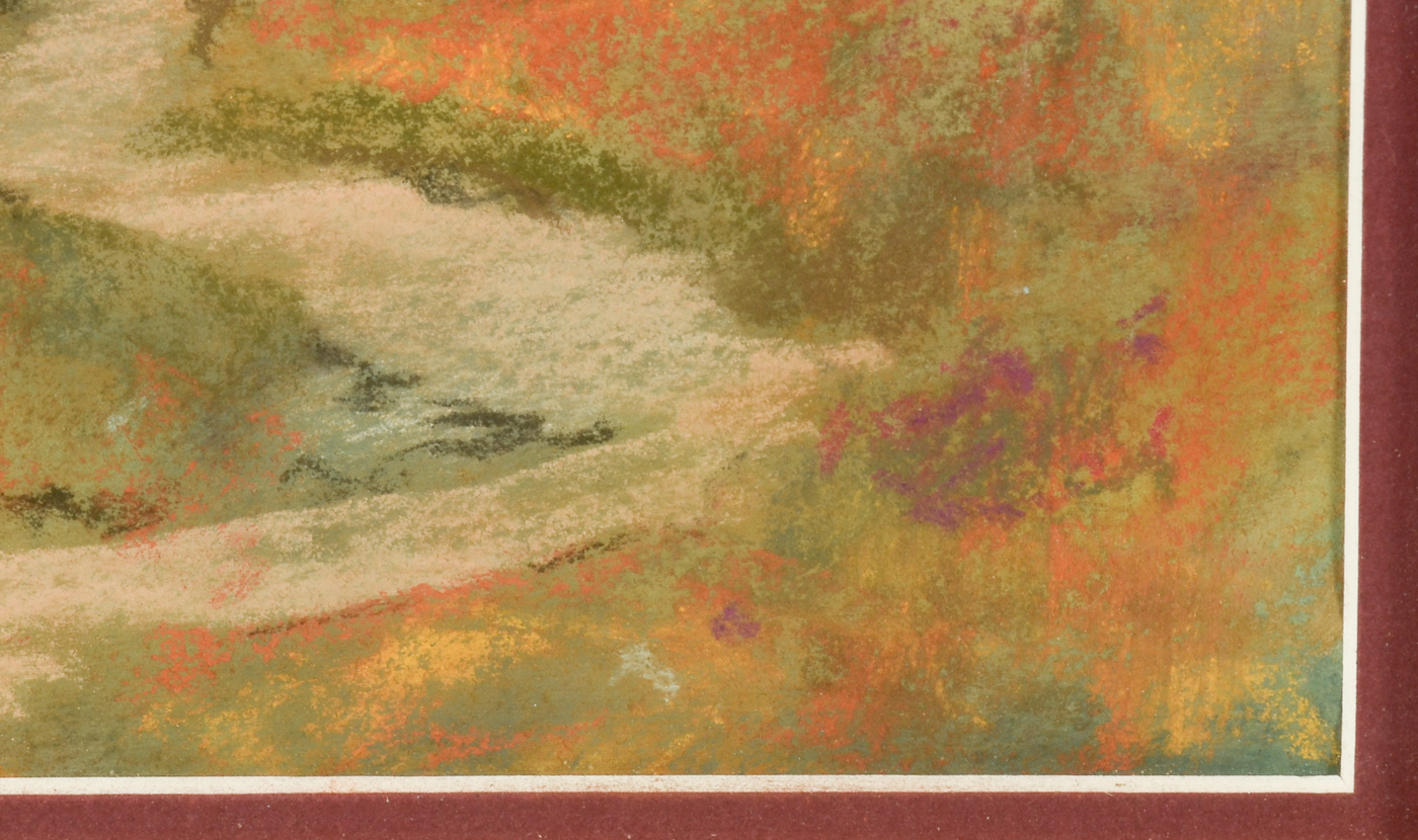 Mary Ellen Pitts Original Pastel on Paper "Garcia's Goat"