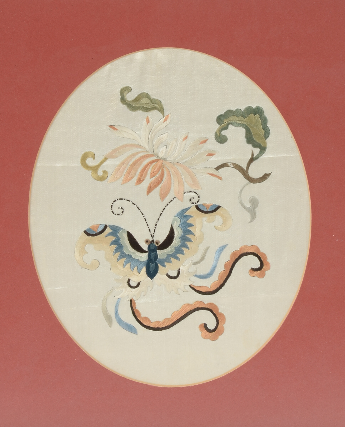 Pair of Decorative Chinese Silk Embroideries