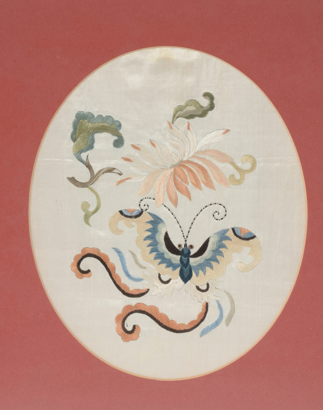 Pair of Decorative Chinese Silk Embroideries