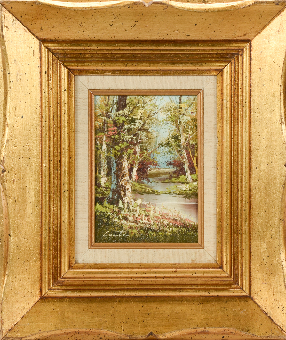 Original Oil Landscape on Canvas Board