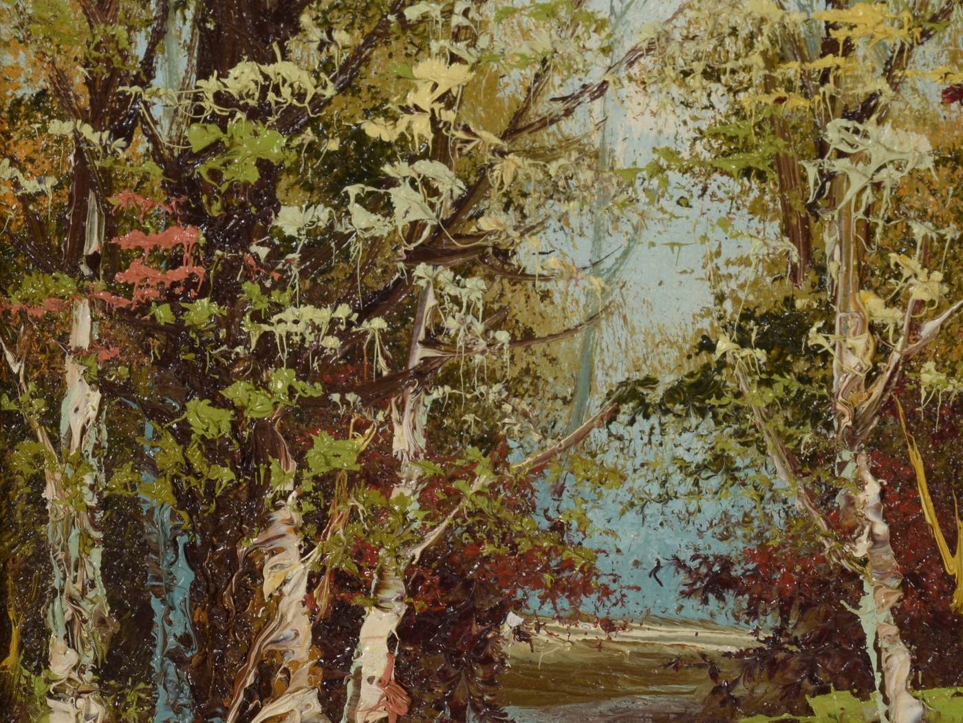 Original Oil Landscape on Canvas Board