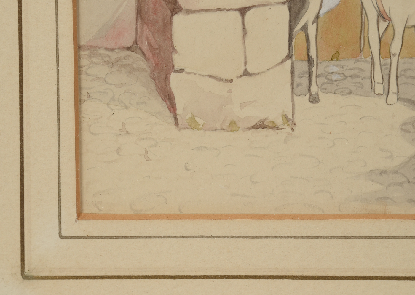 J. LeSaint Original Watercolor Illustration