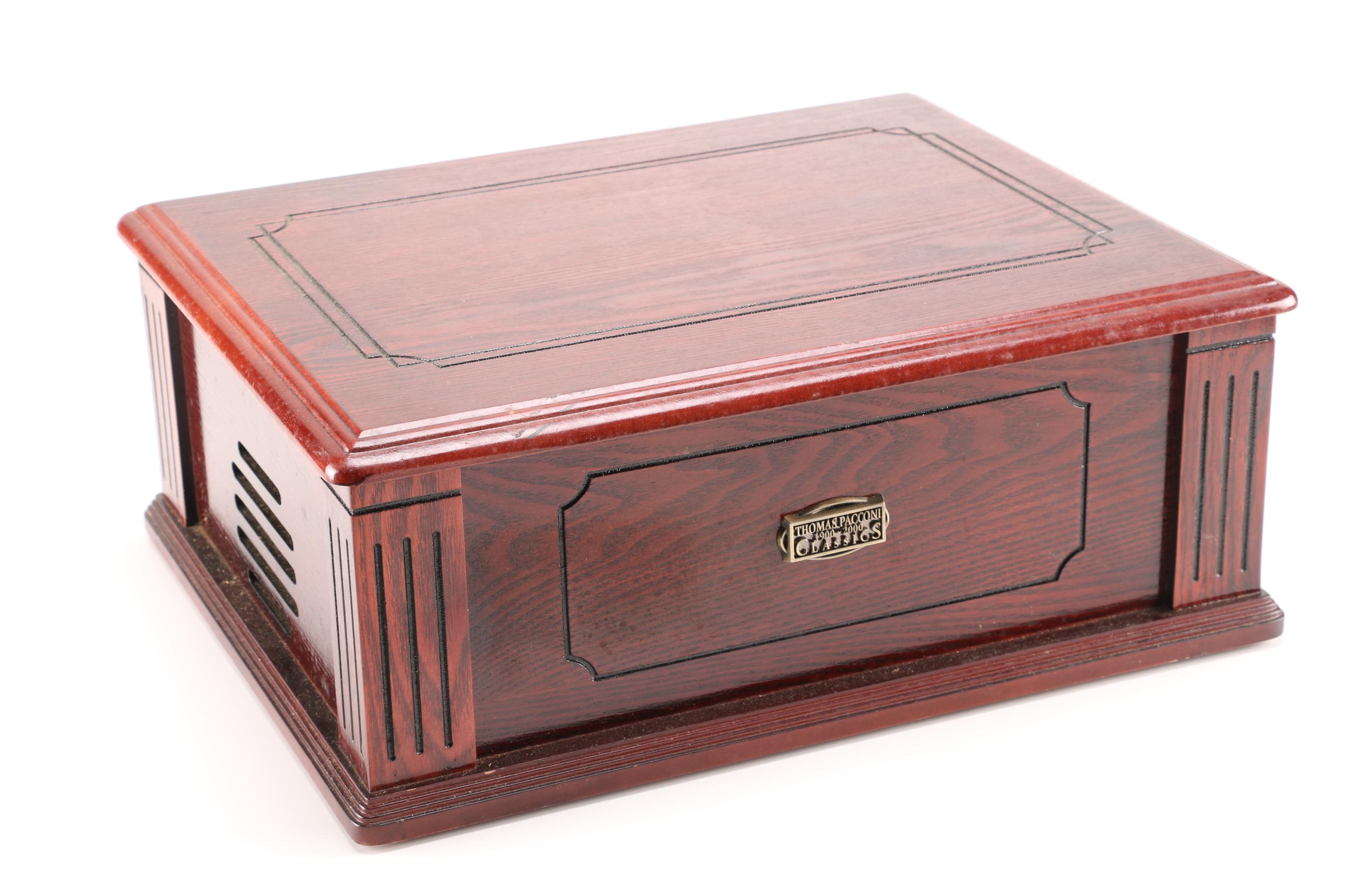 Faux Antique Thomas Pacconi Record Player