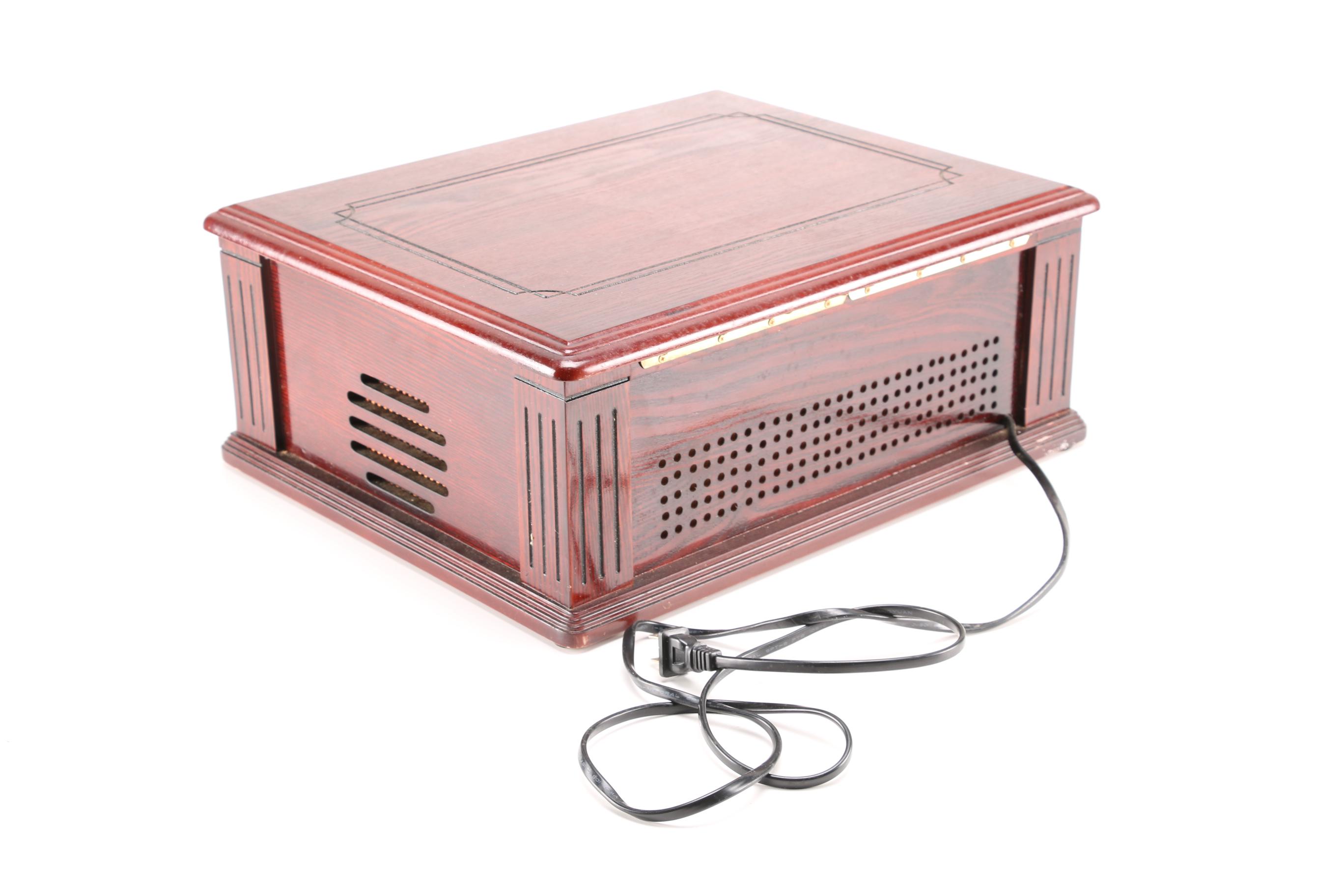 Faux Antique Thomas Pacconi Record Player