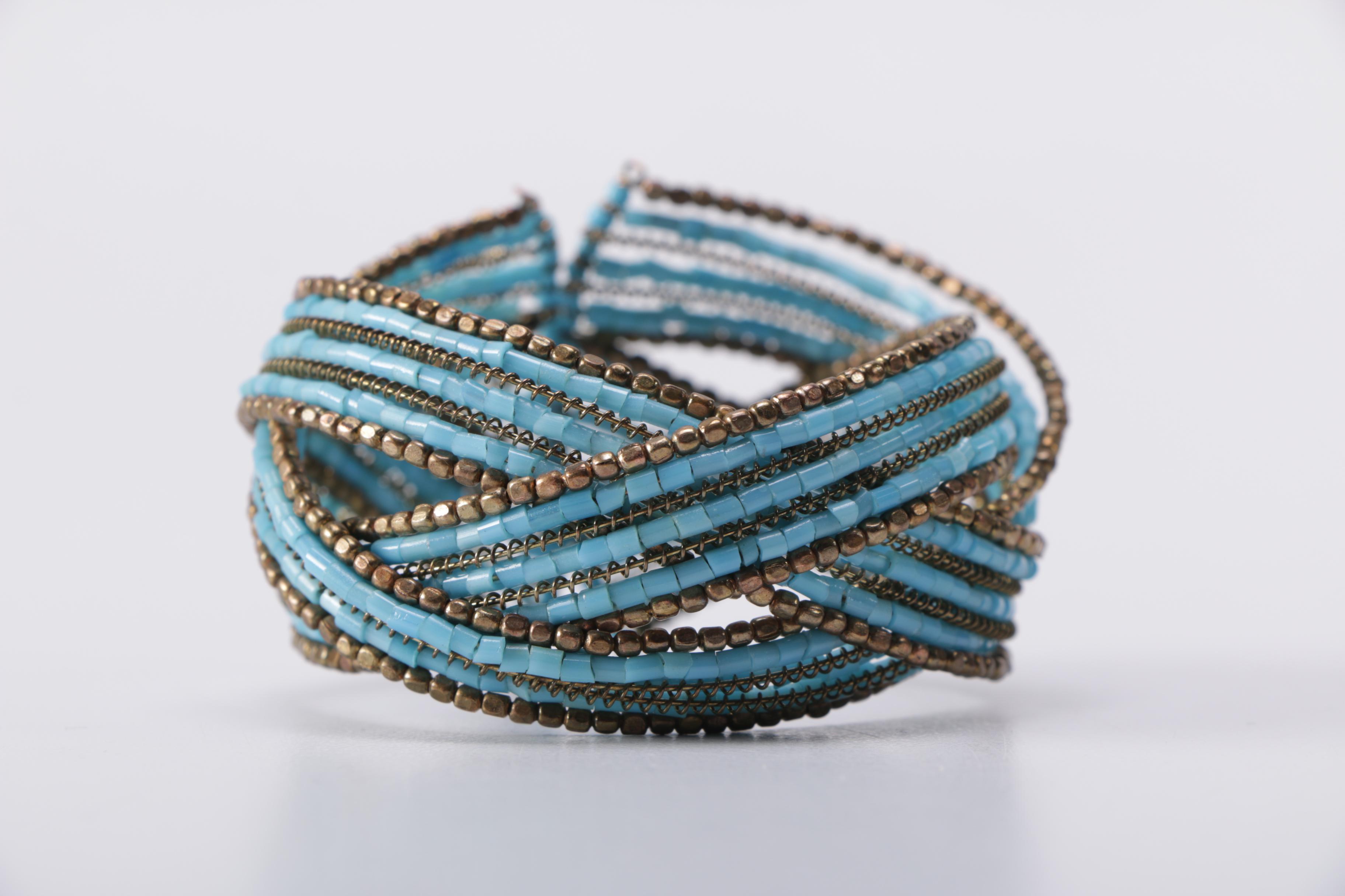 Costume Jewelry Including Dyed Fresh Water Pearl Necklace