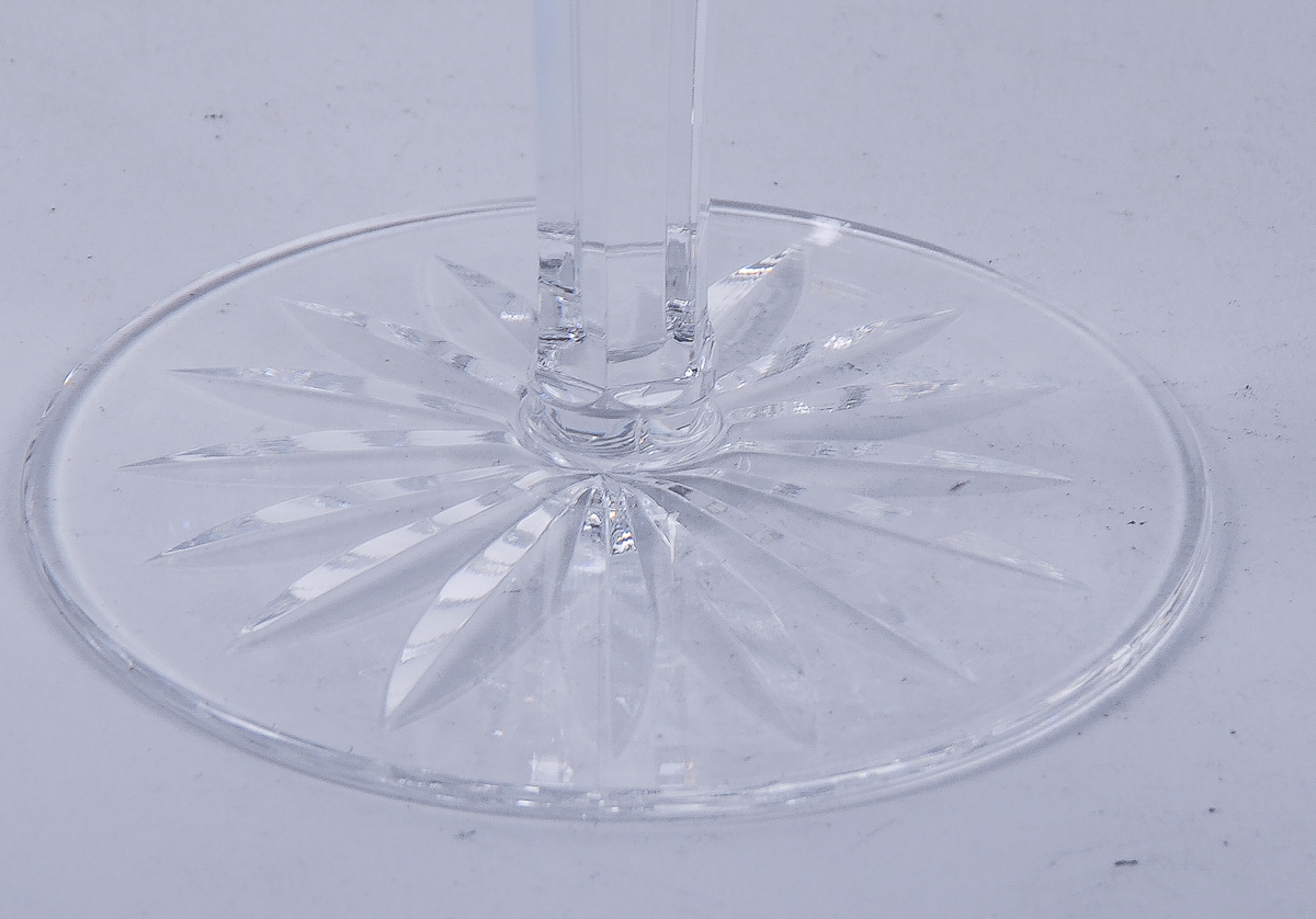 Waterford "Lismore" Crystal Water Goblets