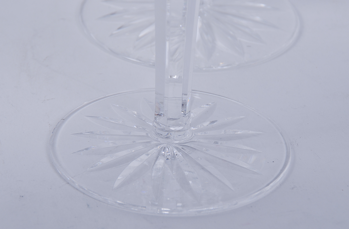 Waterford "Lismore" Crystal Water Goblets