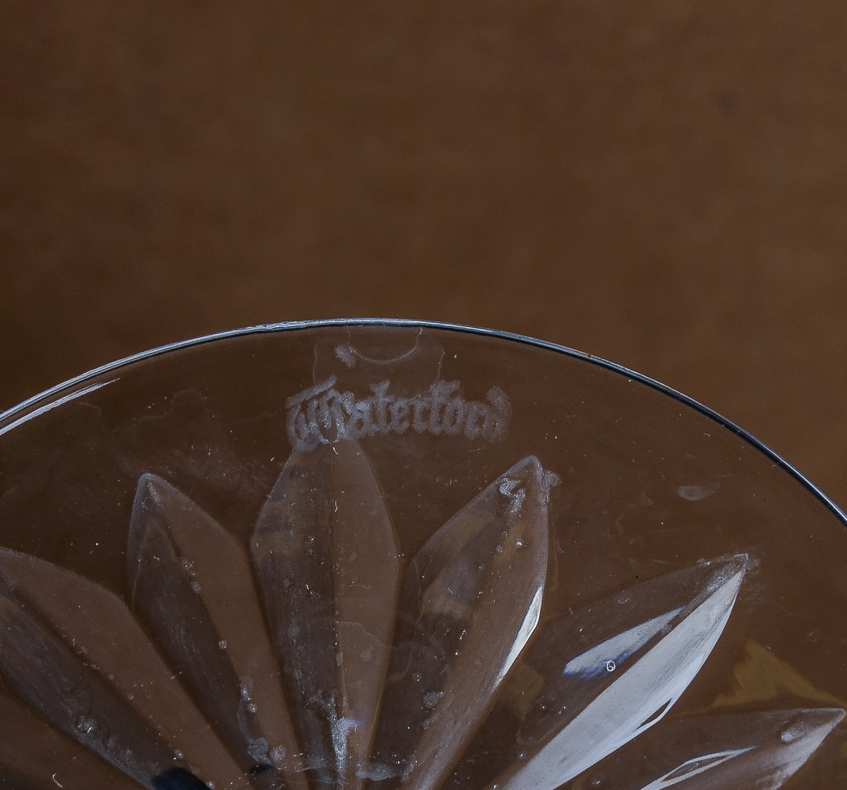 Waterford "Lismore" Crystal Water Goblets
