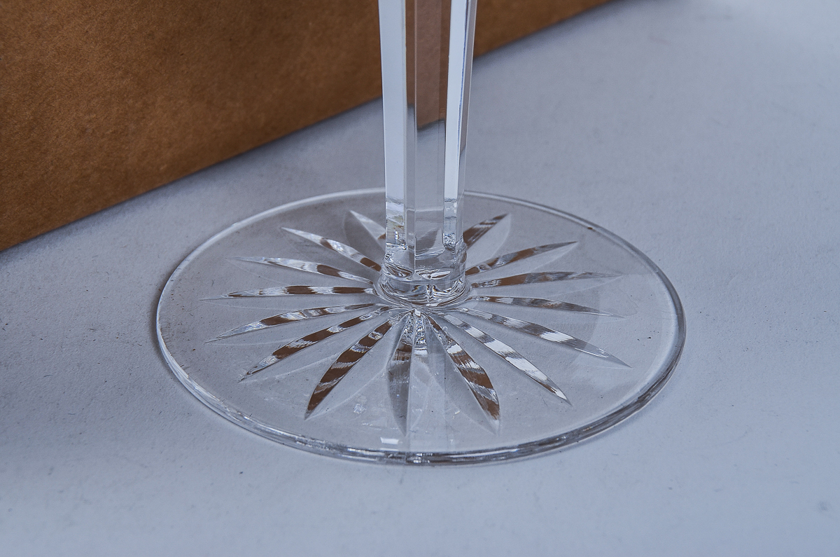 Waterford "Lismore" Crystal Water Goblets