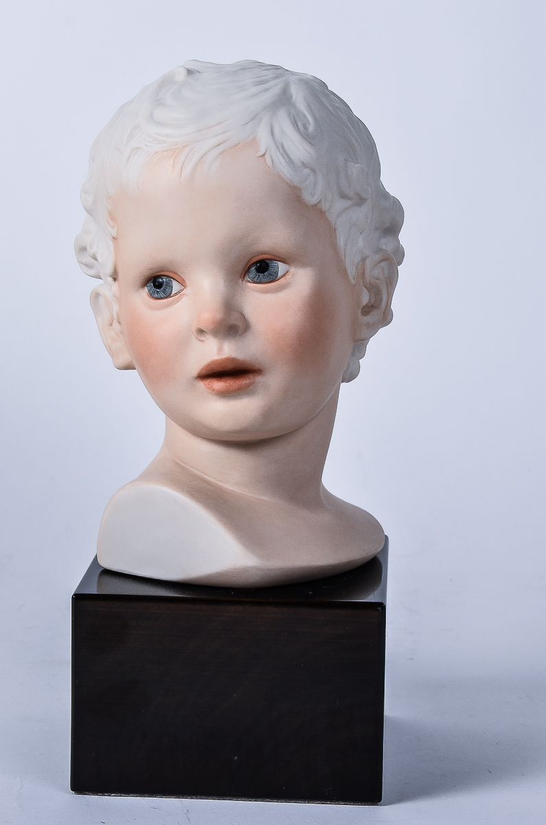 Cybis "Eros" Bisque Porcelain Bust