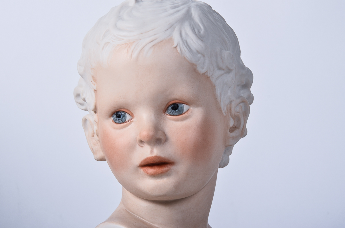 Cybis "Eros" Bisque Porcelain Bust