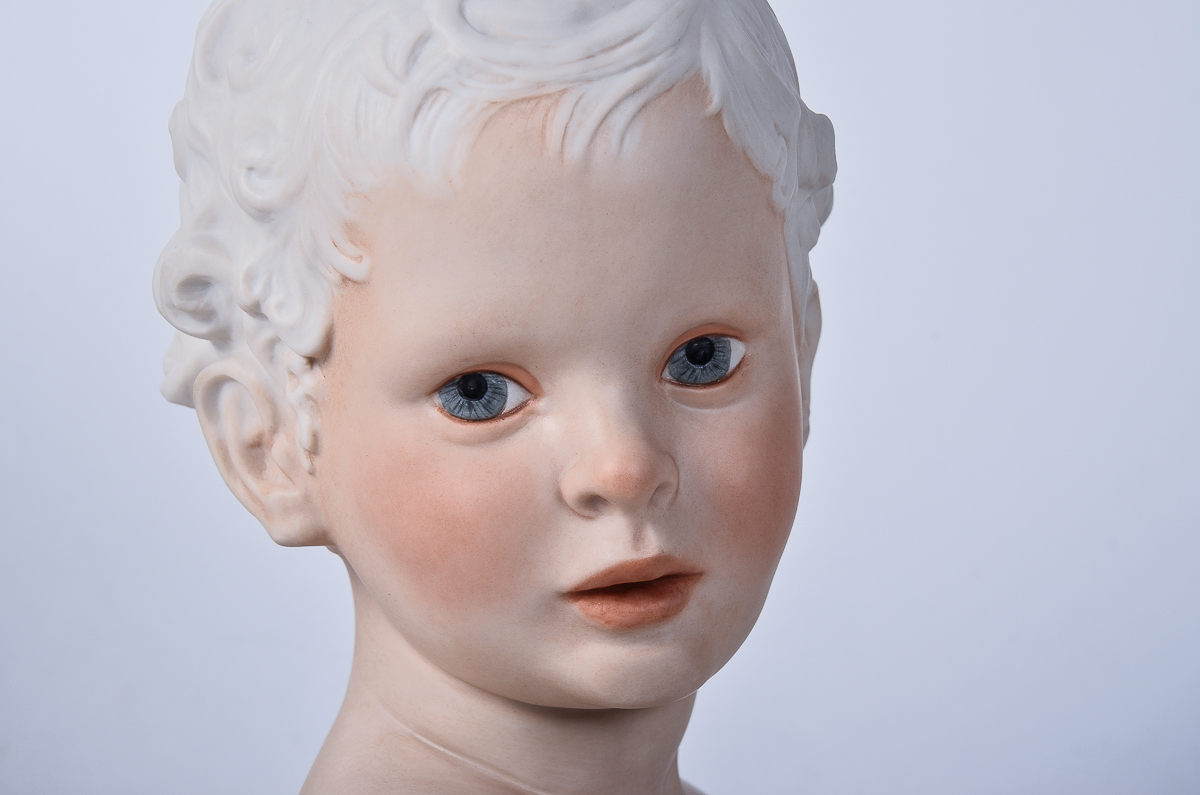 Cybis "Eros" Bisque Porcelain Bust