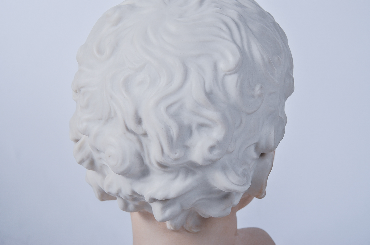 Cybis "Eros" Bisque Porcelain Bust
