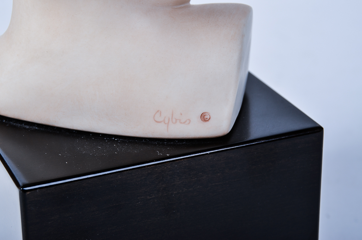 Cybis "Eros" Bisque Porcelain Bust