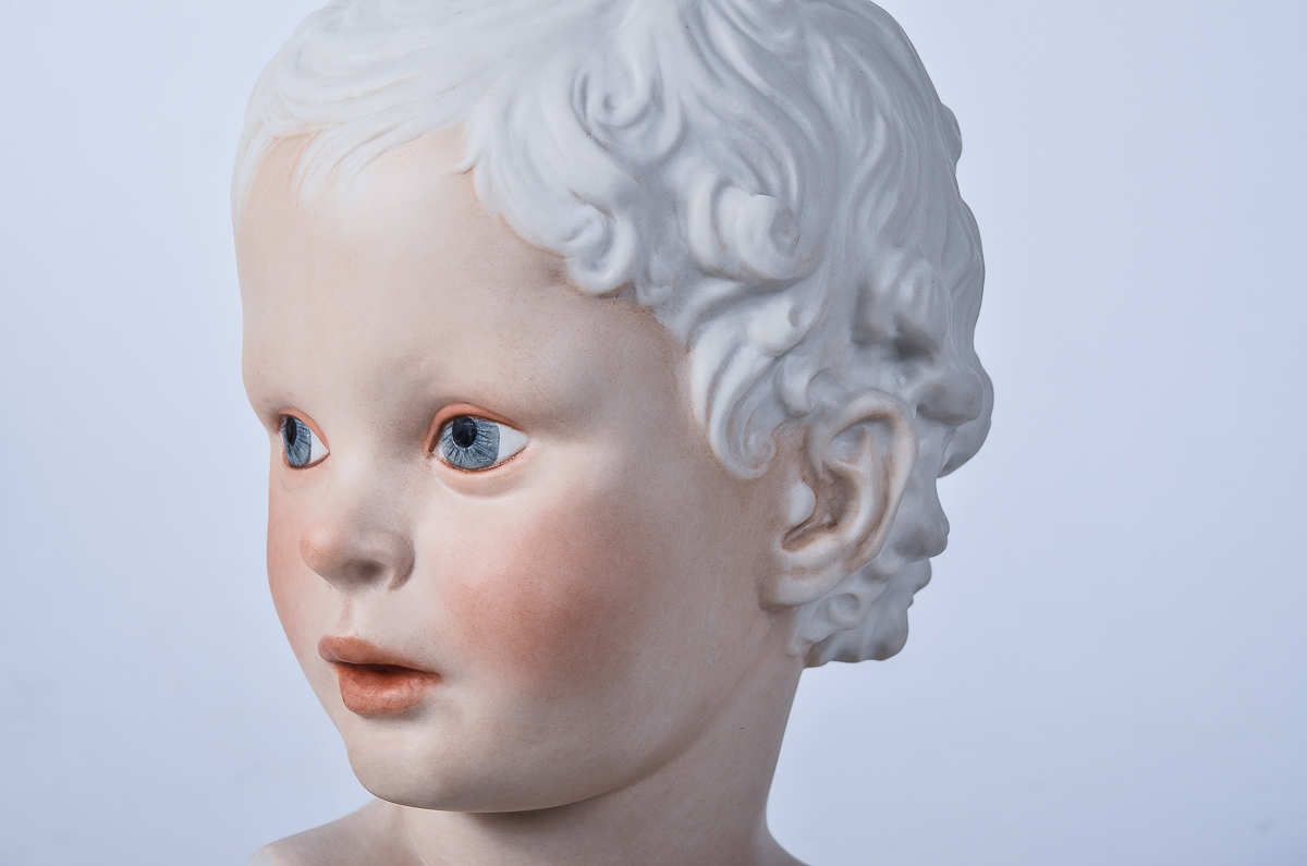 Cybis "Eros" Bisque Porcelain Bust
