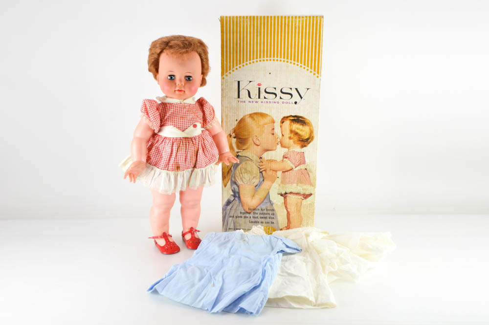 Vintage 1960 "Kissy" Doll by Ideal in Original Box