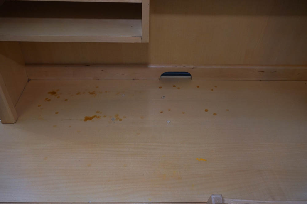 Contemporary Desk and Hutch With Chair by Havertys