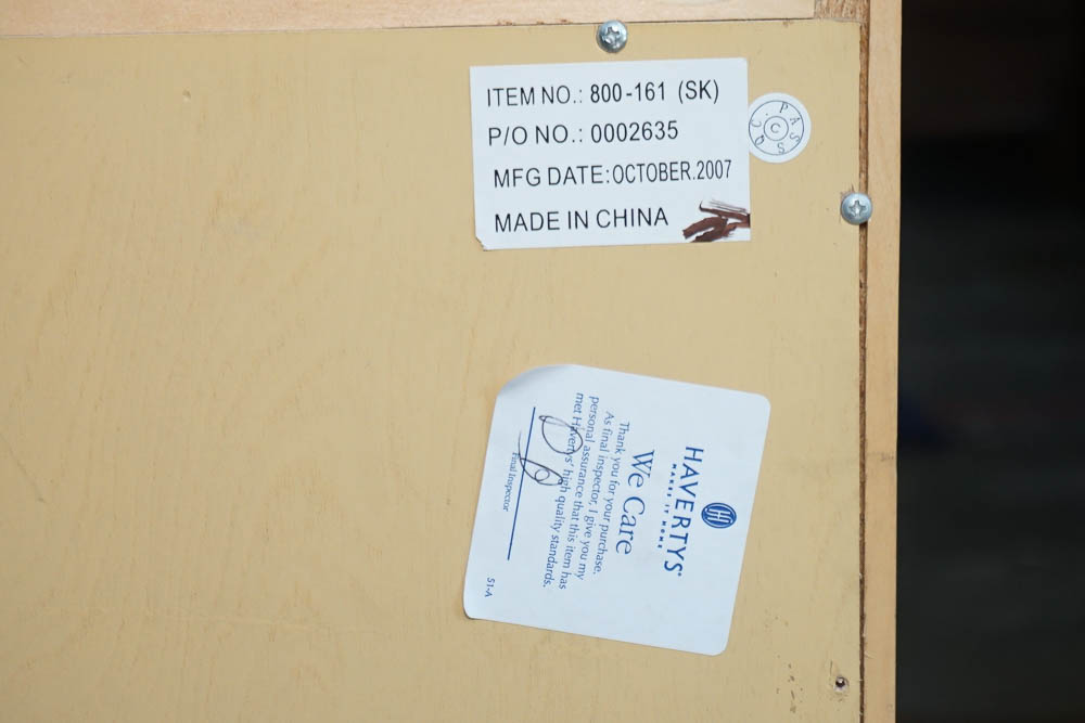 Contemporary Desk and Hutch With Chair by Havertys