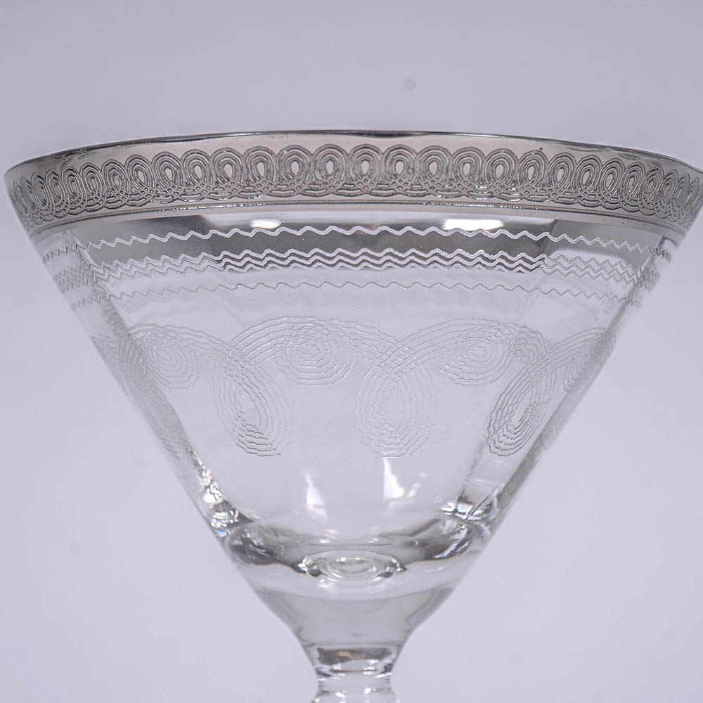 Etched Glassware Set