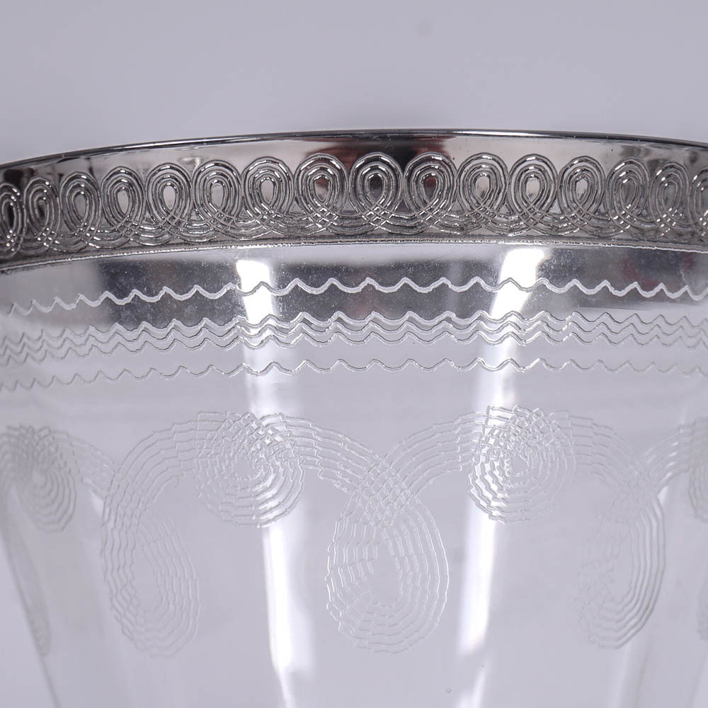 Etched Glassware Set