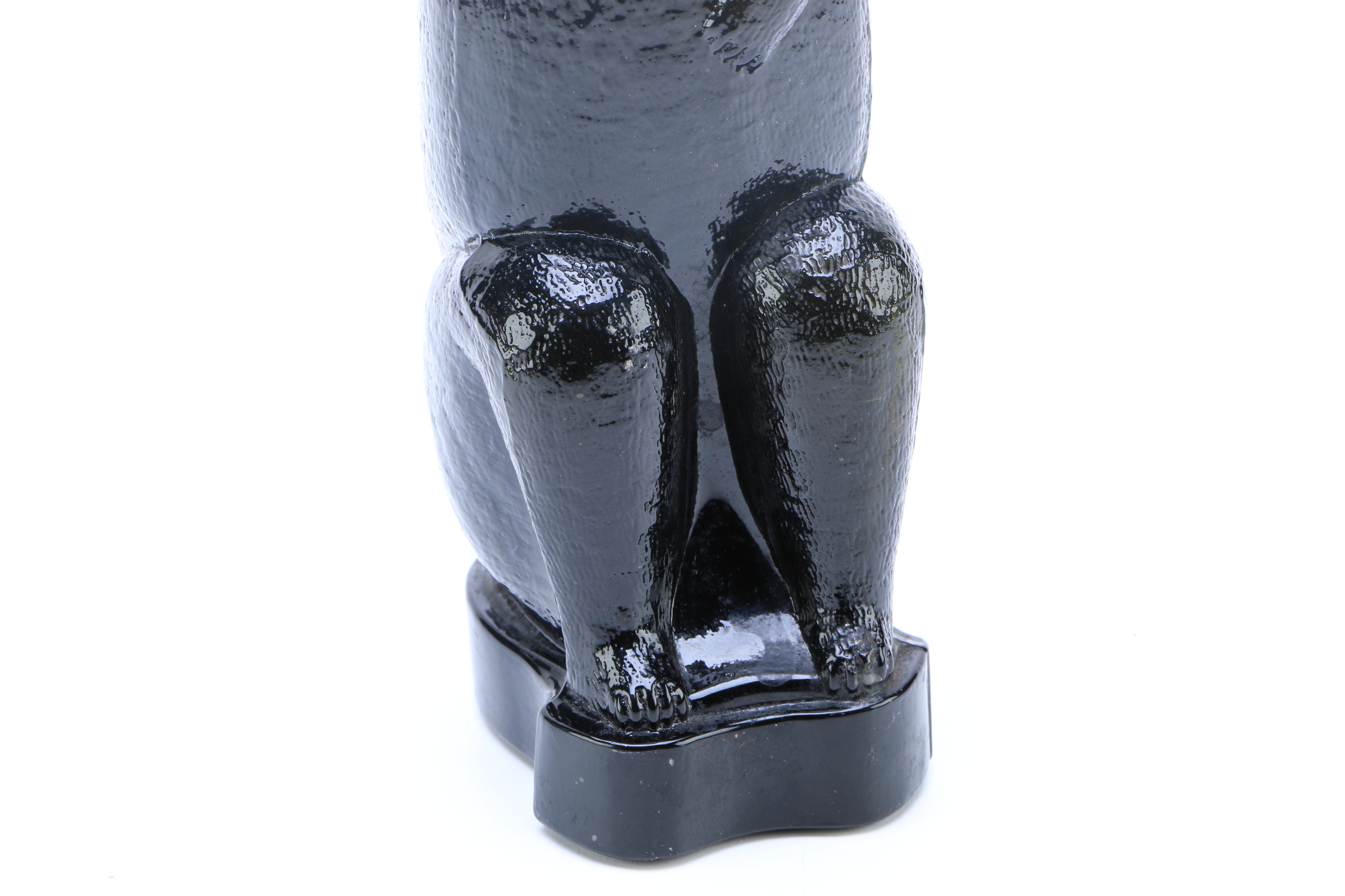 Smirnoff Black Bear Glass Bottle Circa 1930