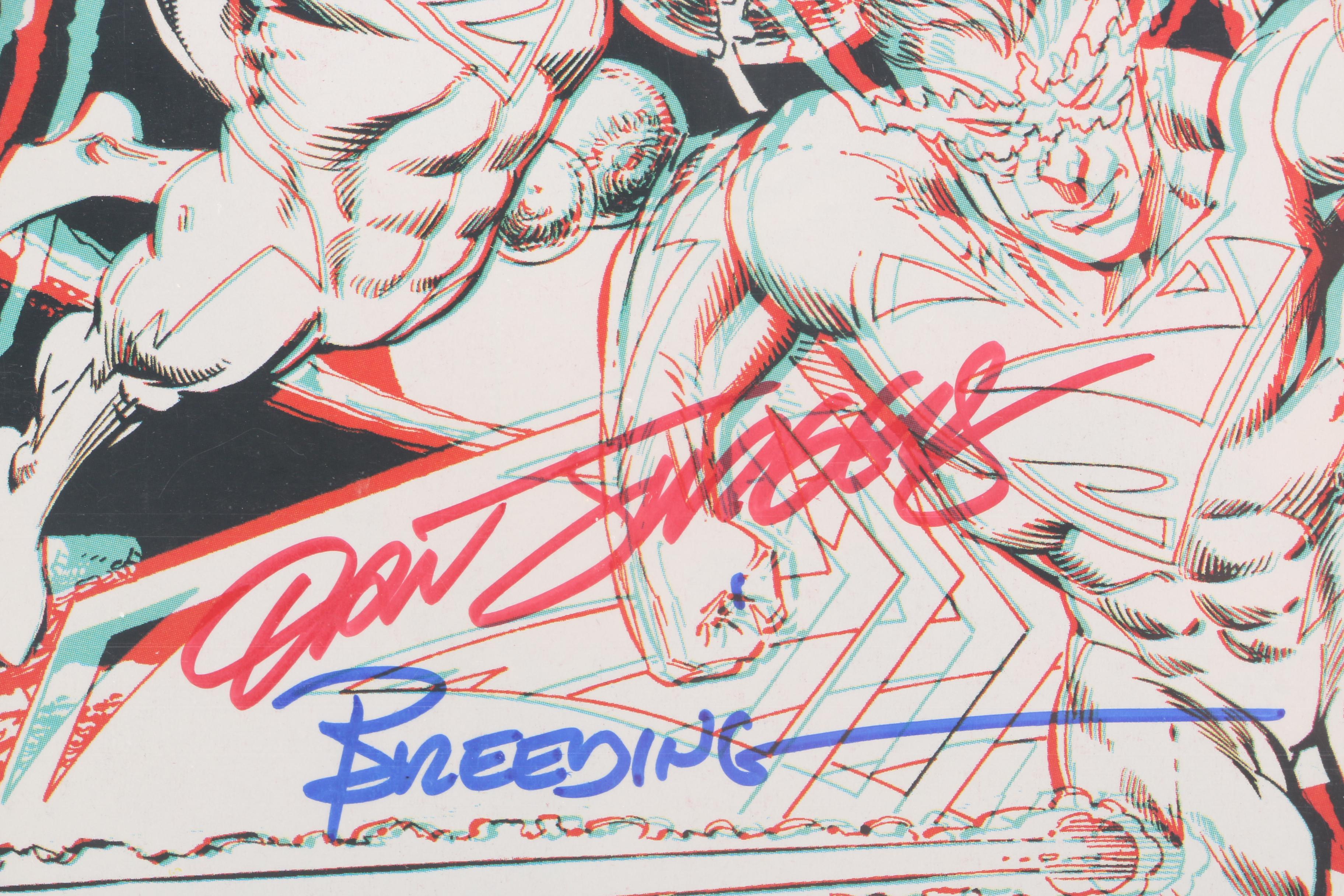 Modern Age DC Comics Including a Signed "Superman Red/Superman Blue"