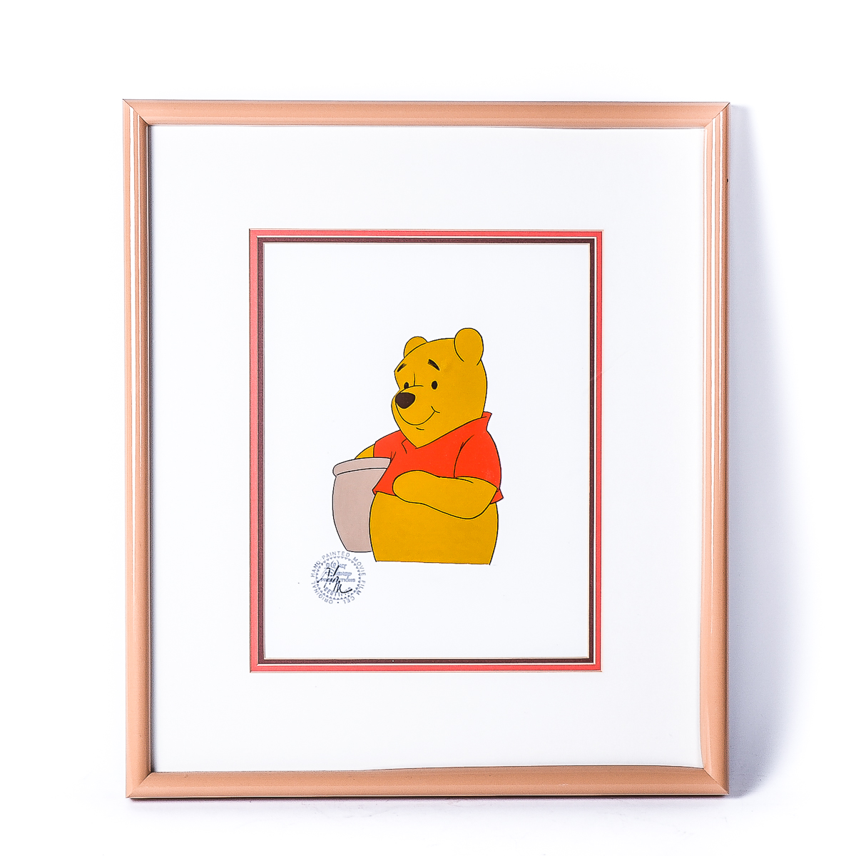 1983 Walt Disney Productions' Animation Cel "Winnie the Pooh and a Day for Eeyore"