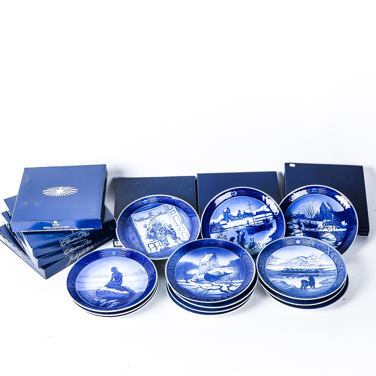 Royal Copenhagen Porcelain Christmas Plates