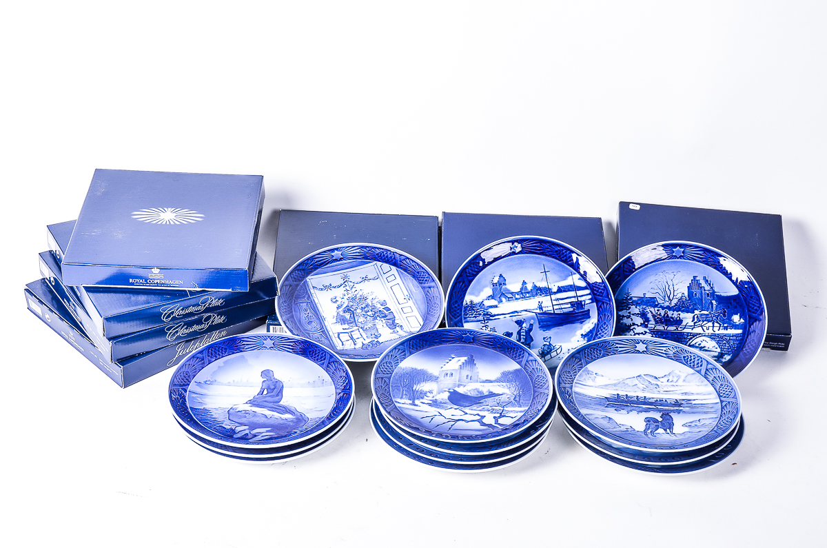Royal Copenhagen Porcelain Christmas Plates