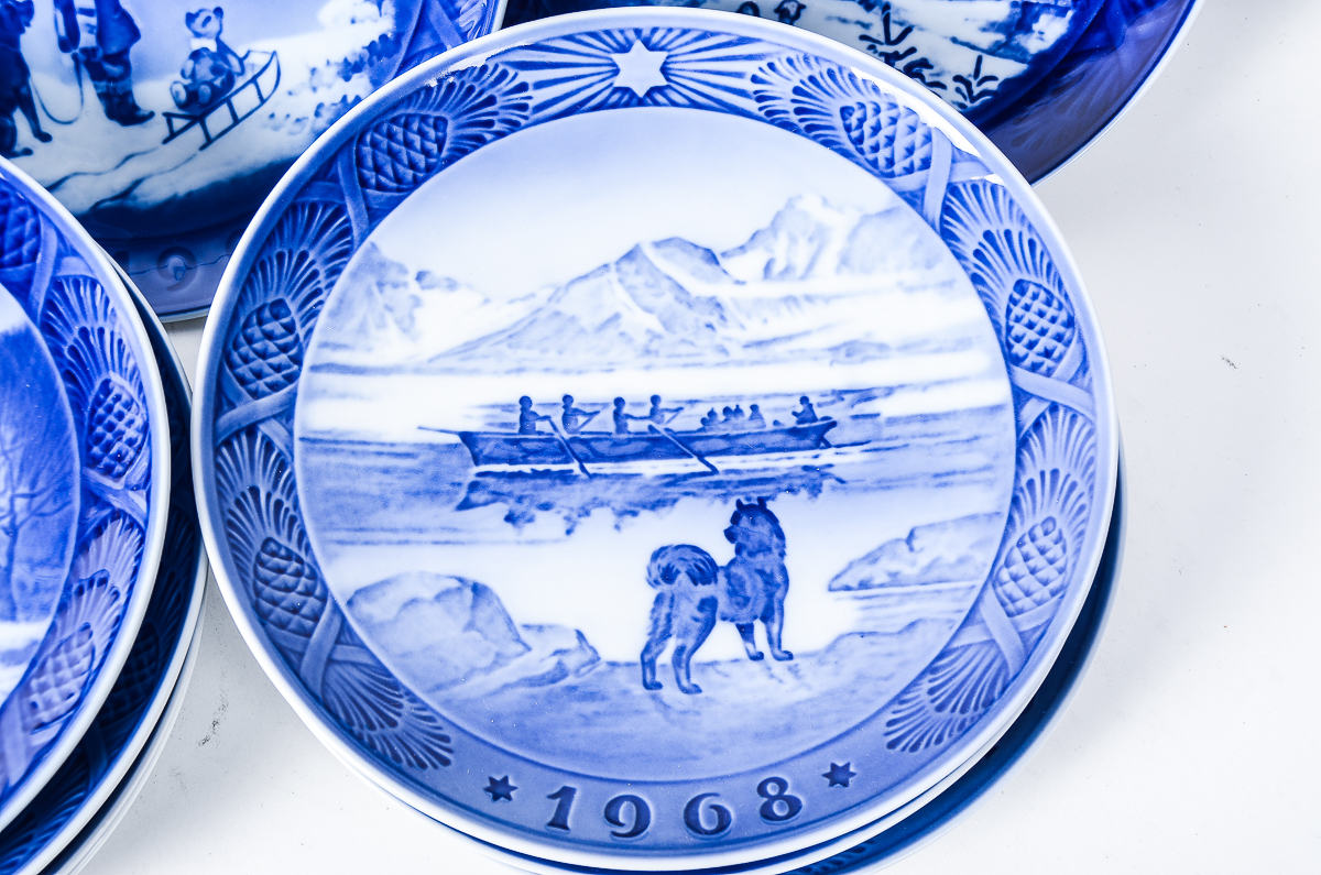 Royal Copenhagen Porcelain Christmas Plates