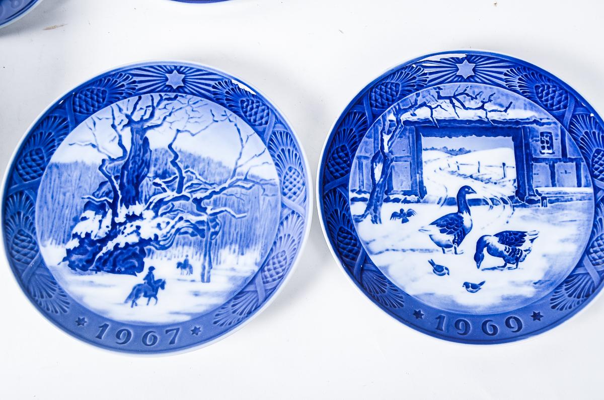 Royal Copenhagen Porcelain Christmas Plates