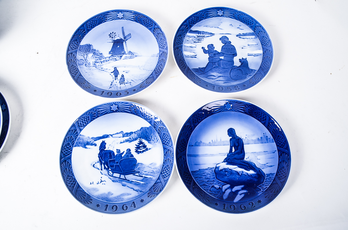 Royal Copenhagen Porcelain Christmas Plates