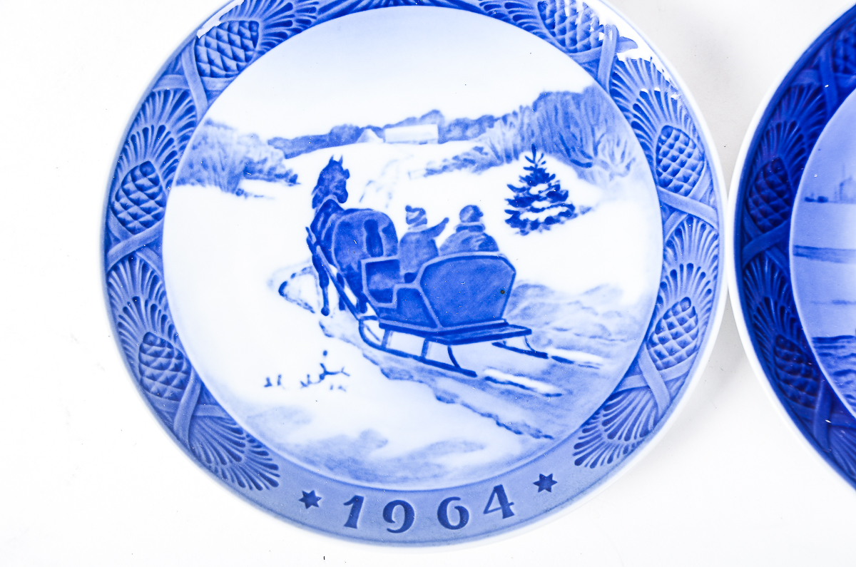 Royal Copenhagen Porcelain Christmas Plates