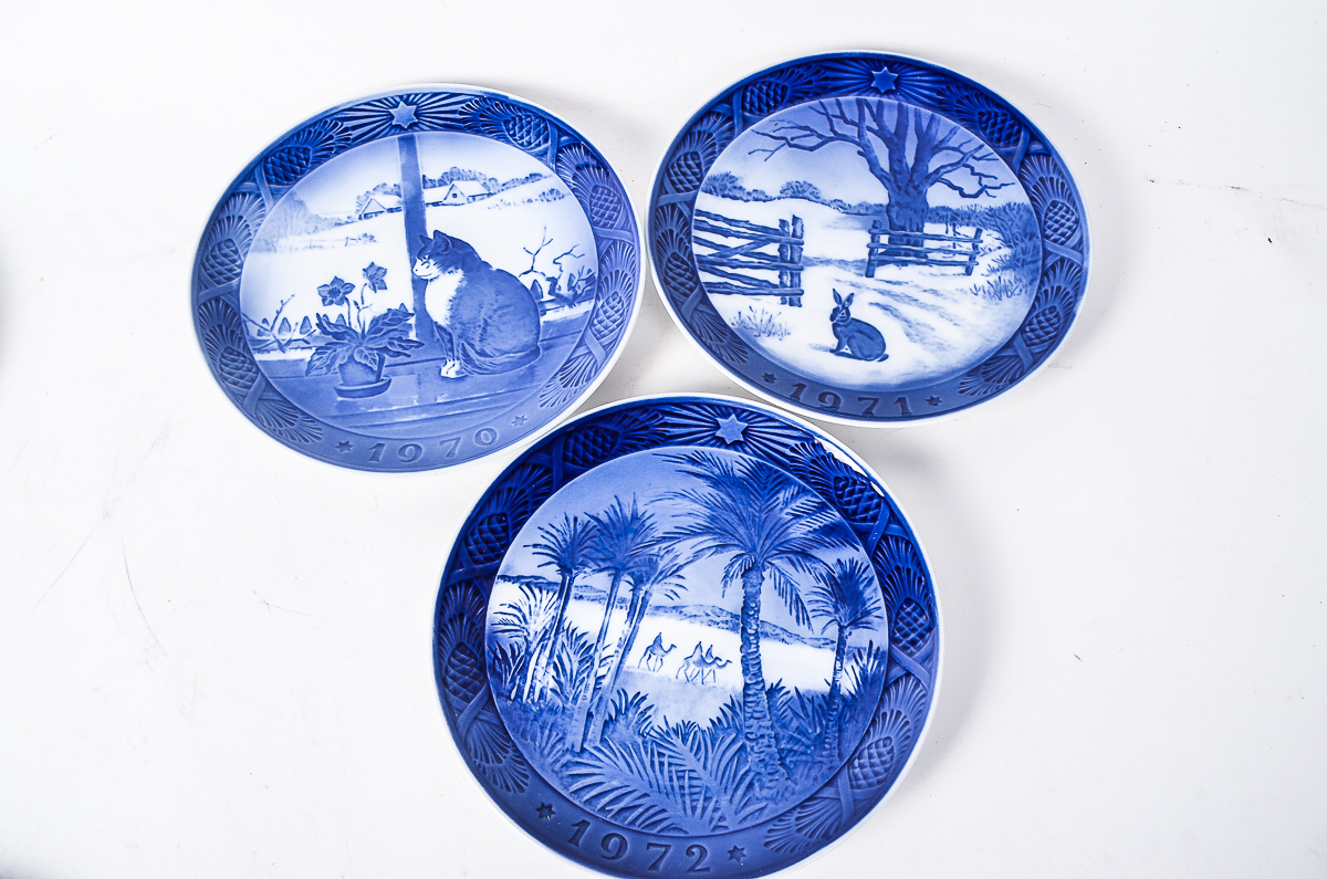 Royal Copenhagen Porcelain Christmas Plates