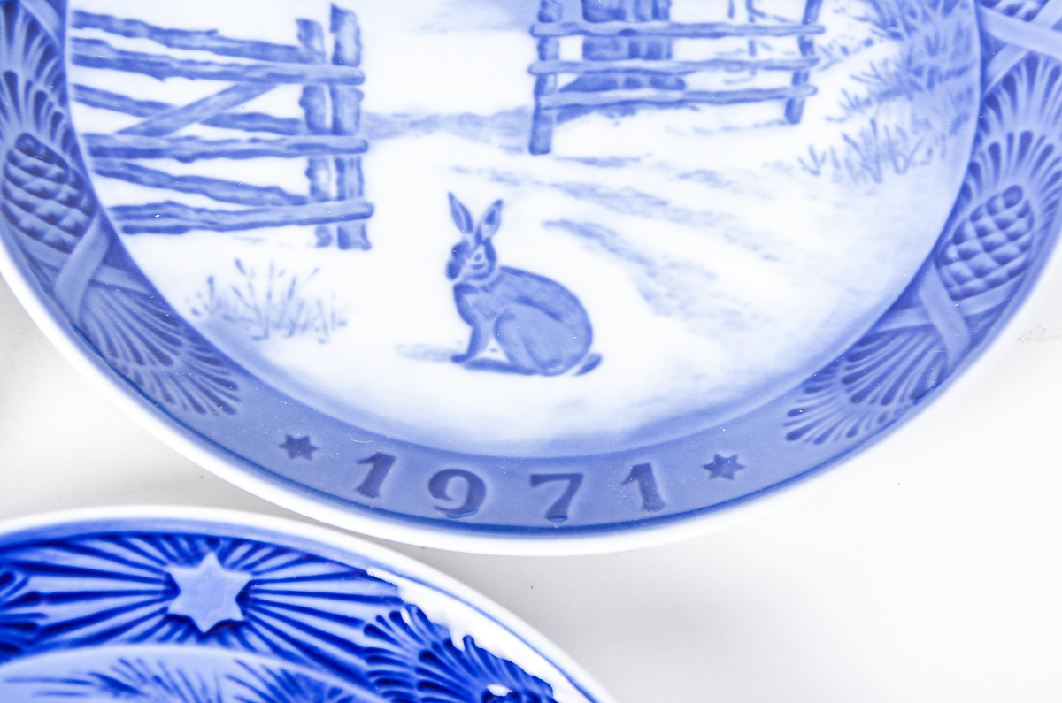 Royal Copenhagen Porcelain Christmas Plates