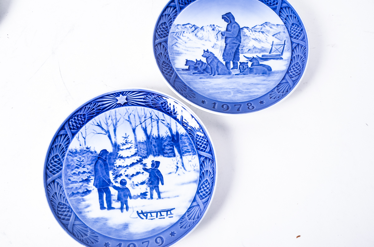 Royal Copenhagen Porcelain Christmas Plates