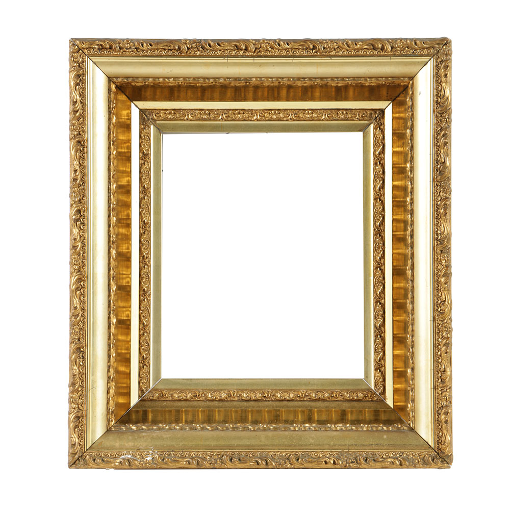 Late 19th-Century Gilt and Gesso Deep Cove Frame