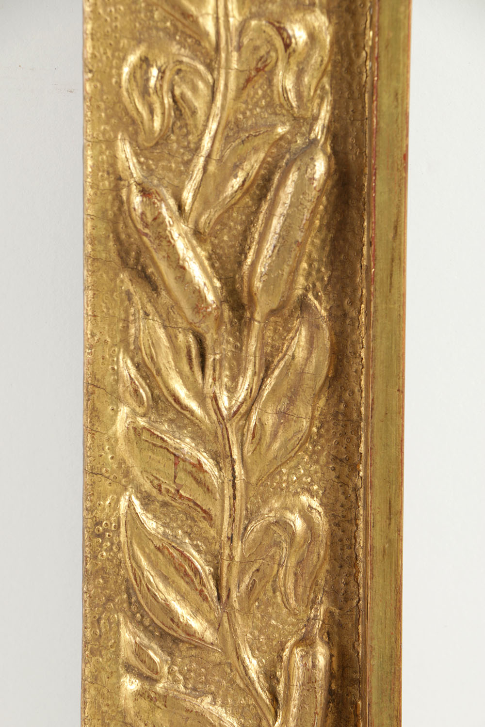 Late 19th-Century Arts and Crafts Gilt and Gesso Frame