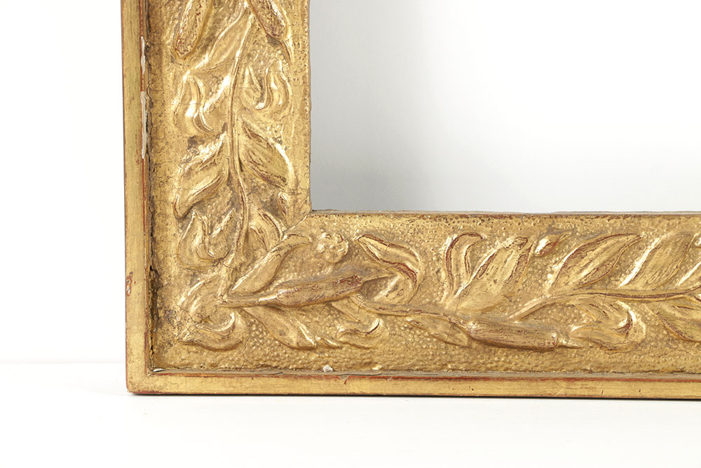 Late 19th-Century Arts and Crafts Gilt and Gesso Frame