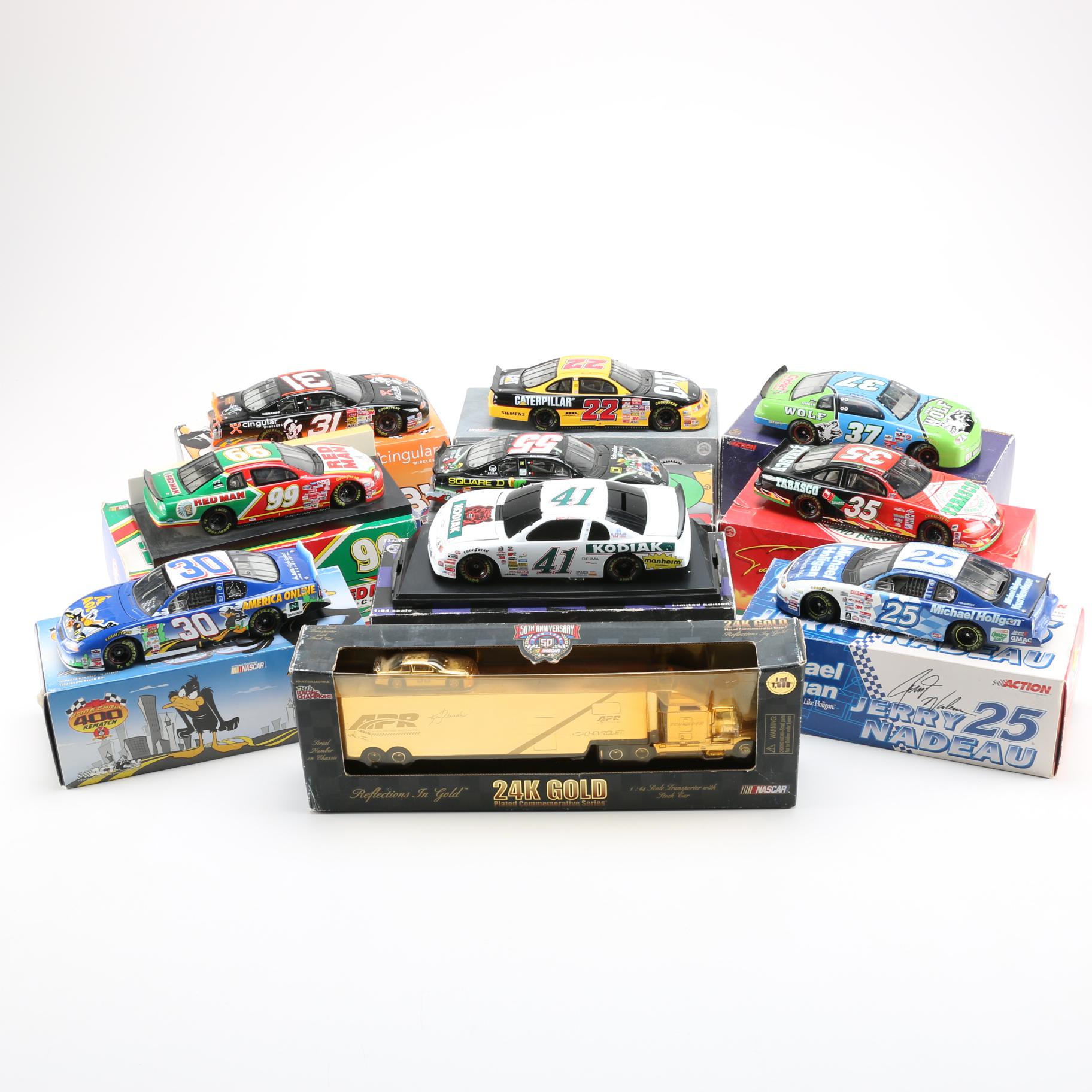 Commemorative Nascar Die-Cast Cars