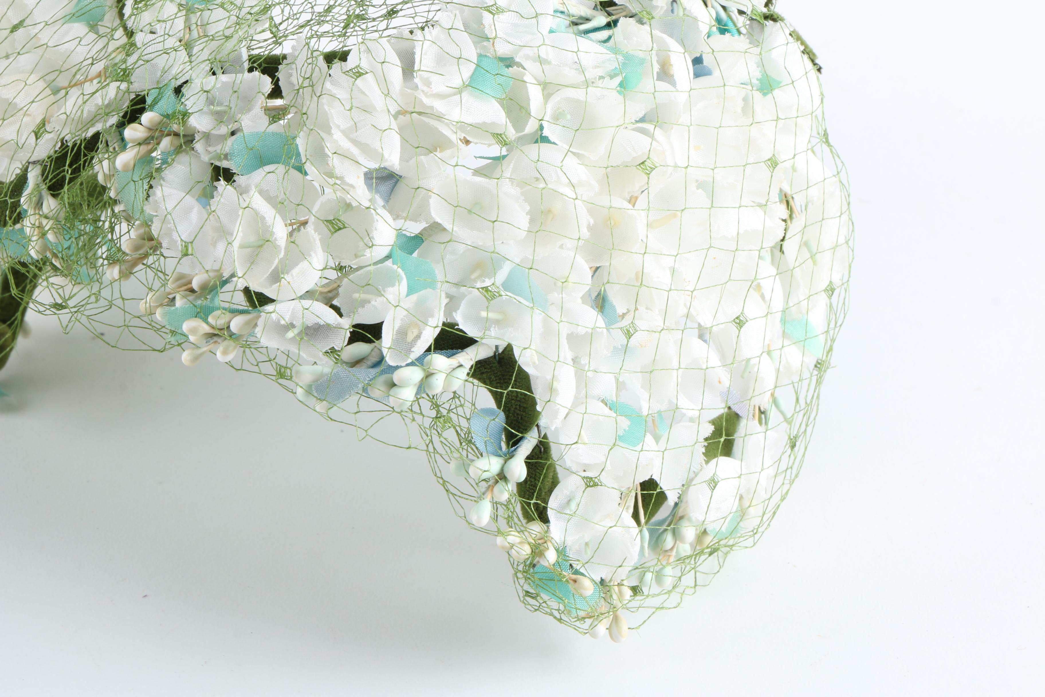 Women's Vintage Spring Hats Including Skol Nips