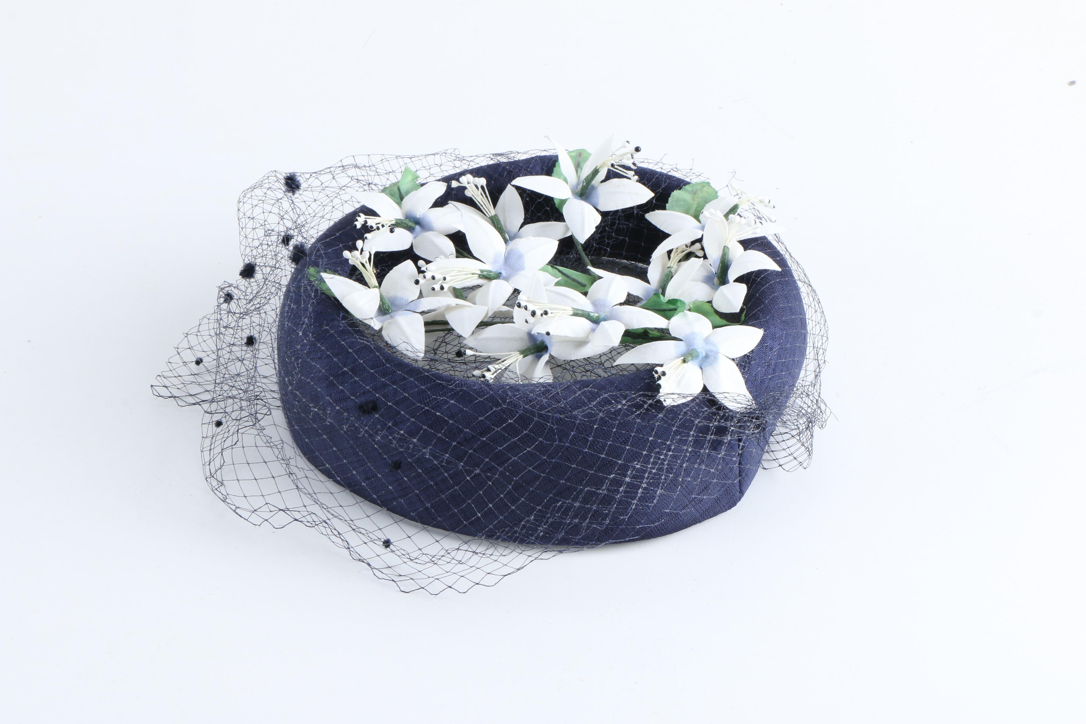 Women's Vintage Spring Hats Including Skol Nips