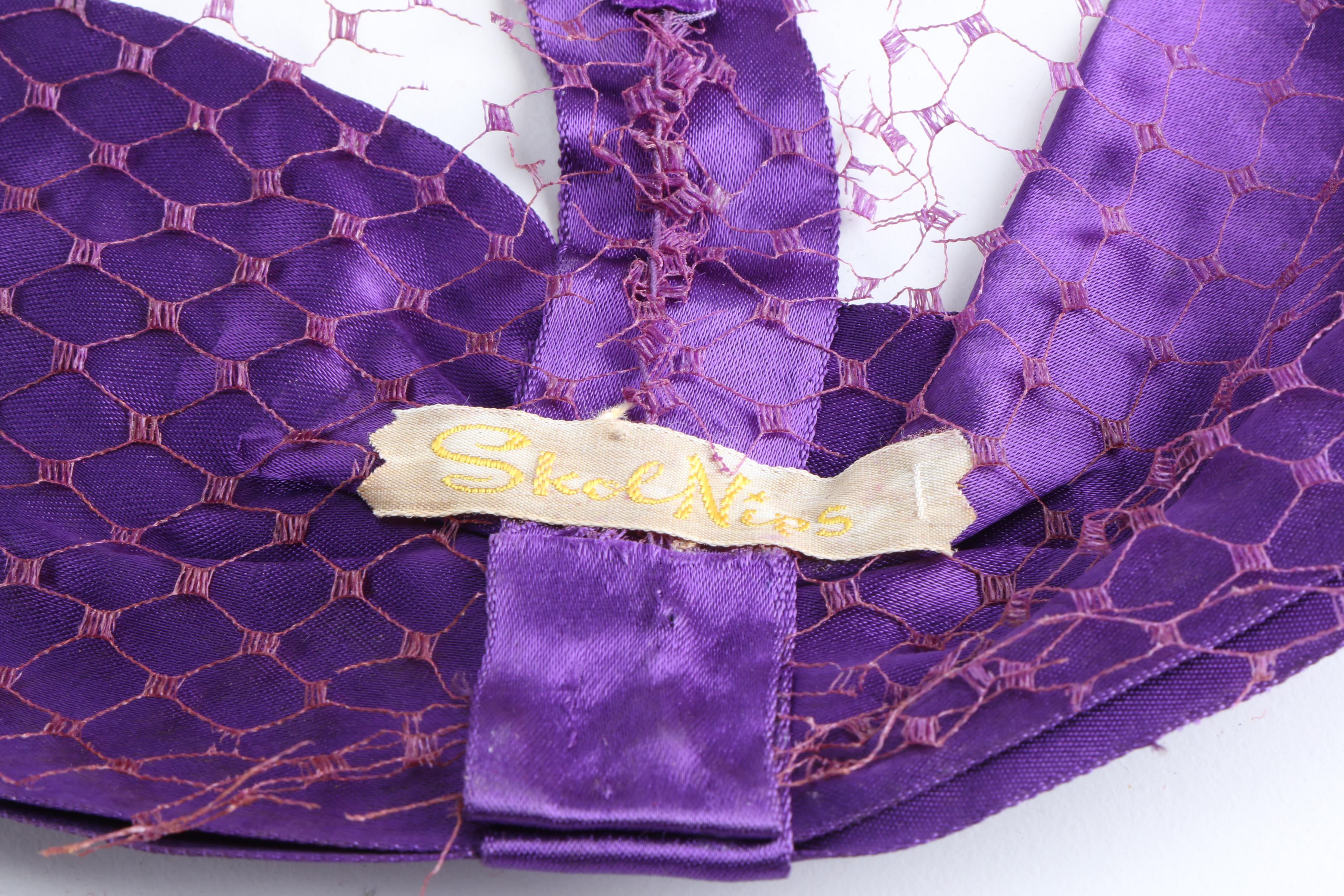 Women's Vintage Spring Hats Including Skol Nips