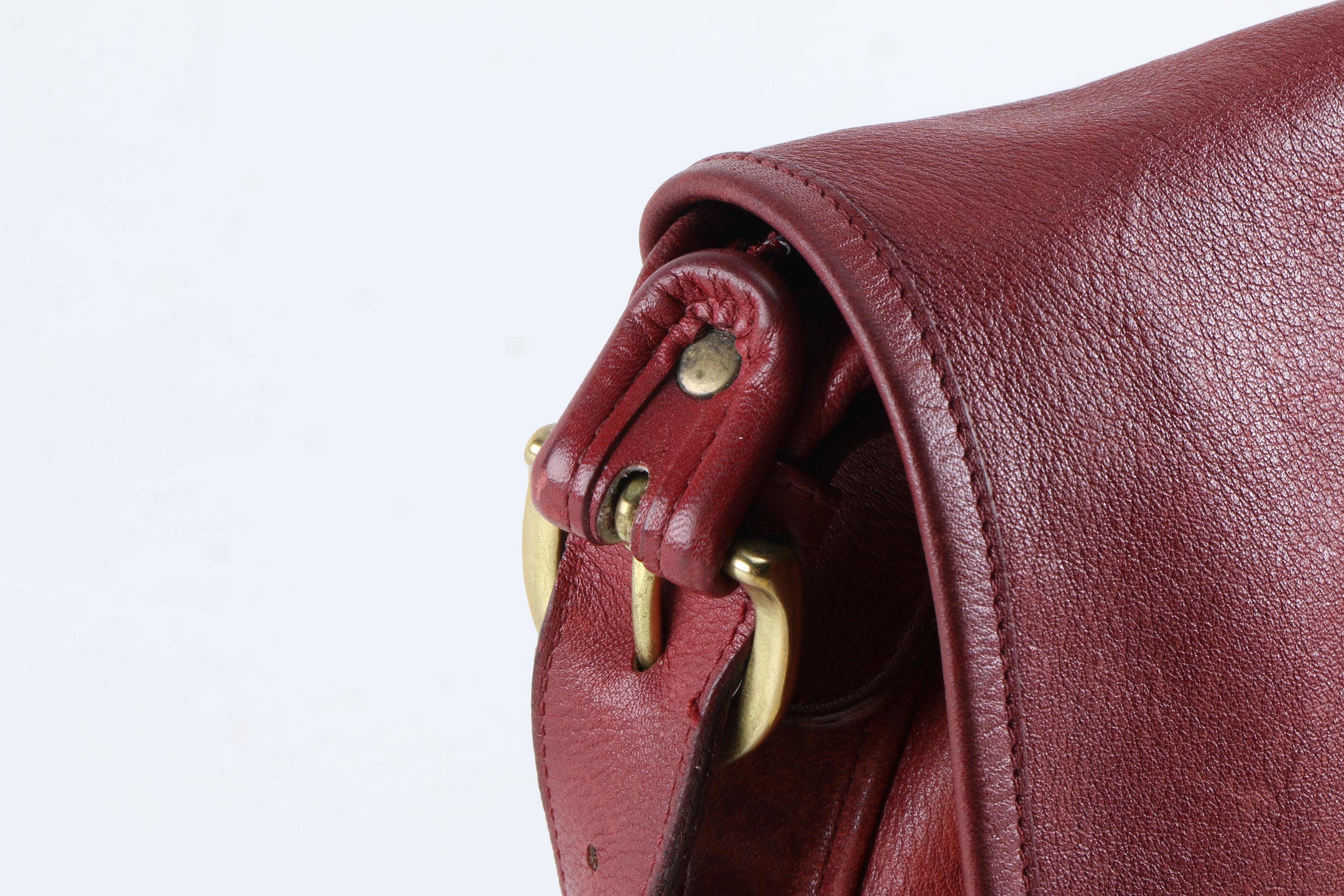 Coach Red Leather Whitney Bag