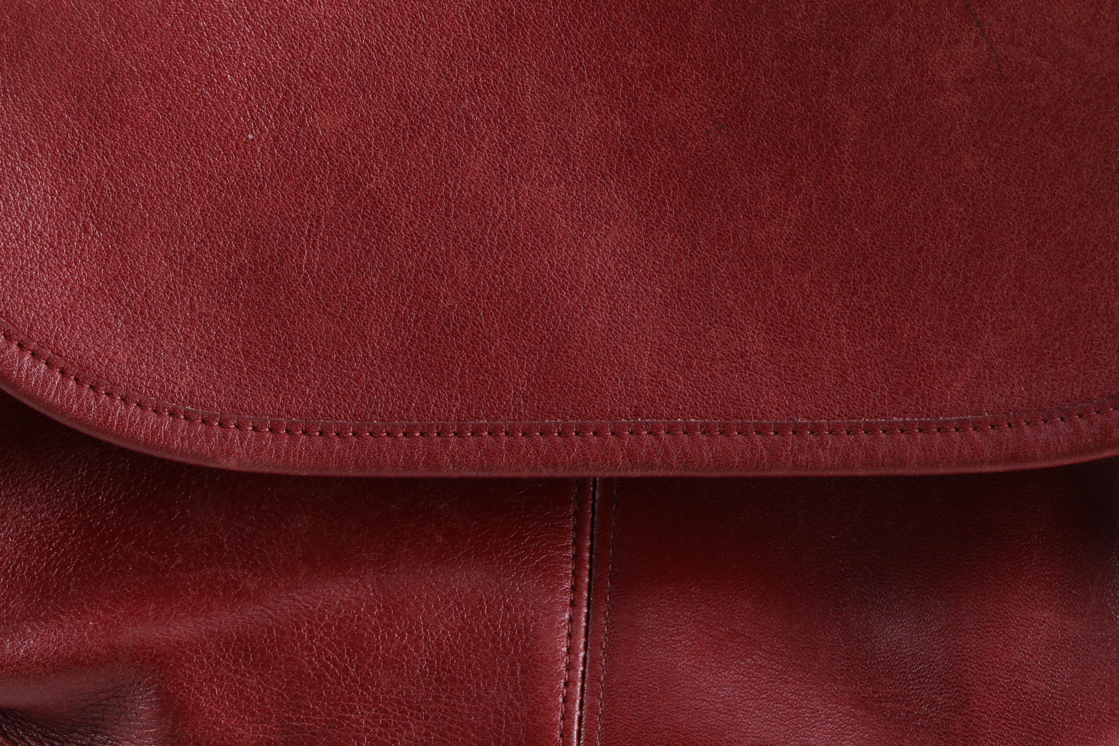 Coach Red Leather Whitney Bag